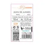 Juan de Juanes Vendimia bronce, tinto