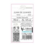 Juan de Juanes Vendimia Plata tempranillo