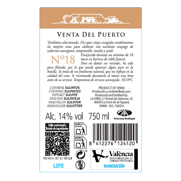 Venta del Puerto Nº18