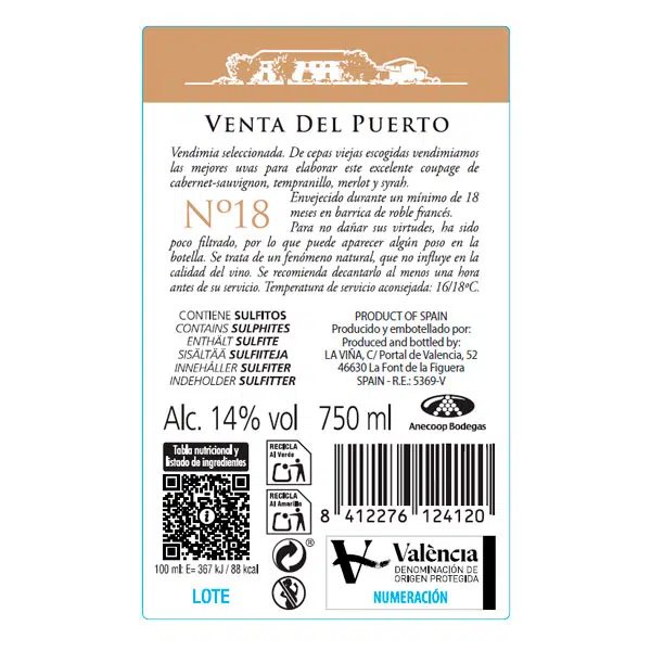 Venta del Puerto Nº18